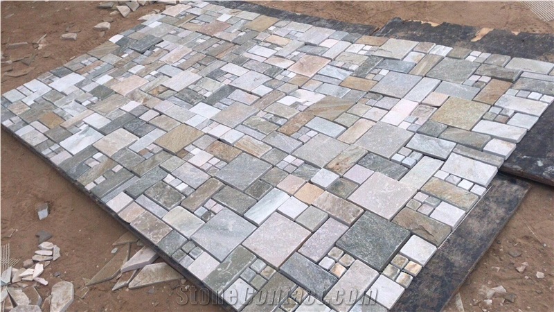 French Pattern Culture Stone Flooring Pavement Til
