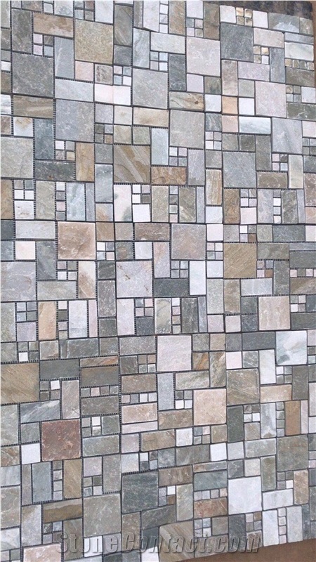 French Pattern Culture Stone Flooring Pavement Til