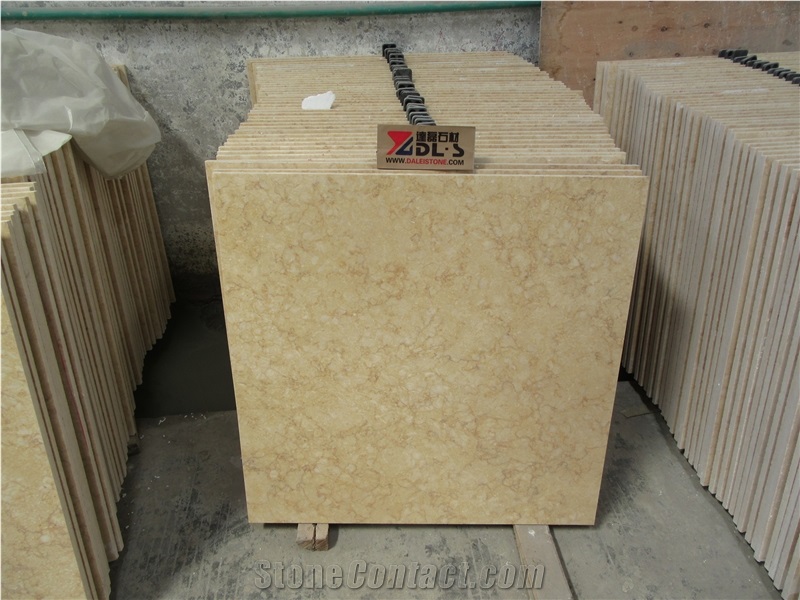 Cheap Yellow Beige Marble Sunny Gold Marble Tiles