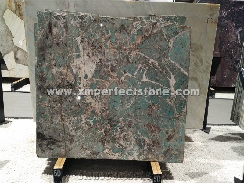 Amazon Green Granite Slab/Tiles from China