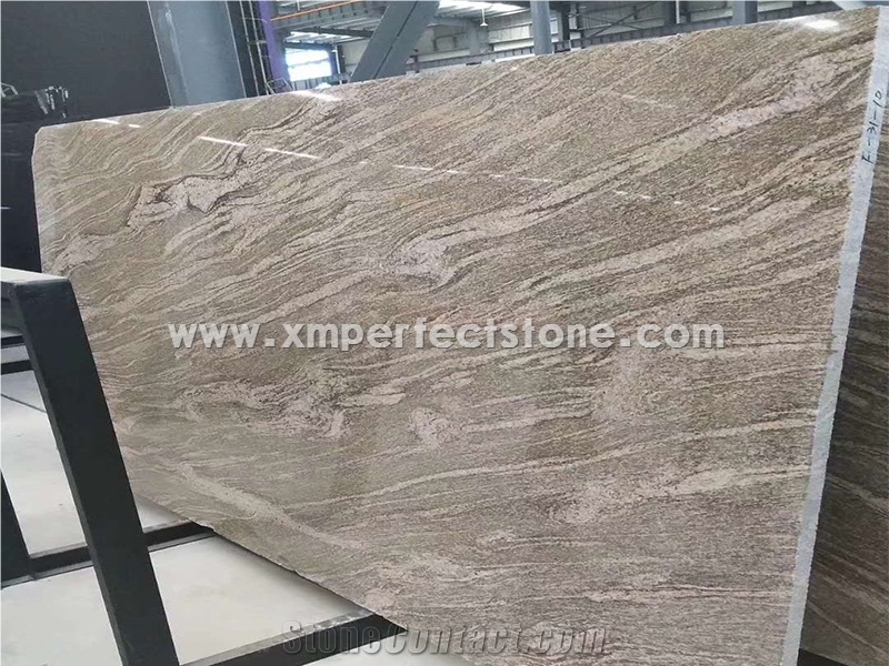 Juparana Granite Golden Slabs Tiles China Juparana