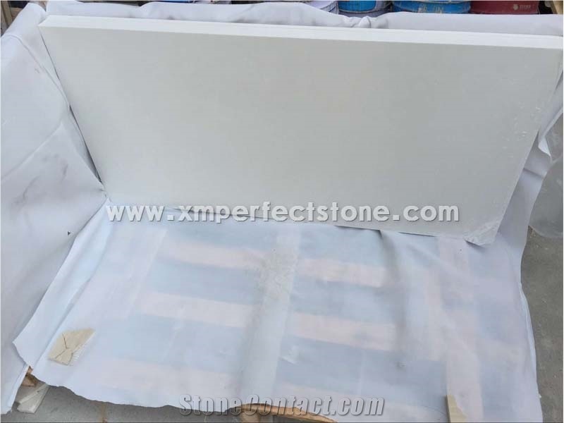 Pure White Artificial Marble Tiles 14mm Cheap Tile