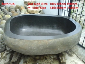 Bath Tub River Stone