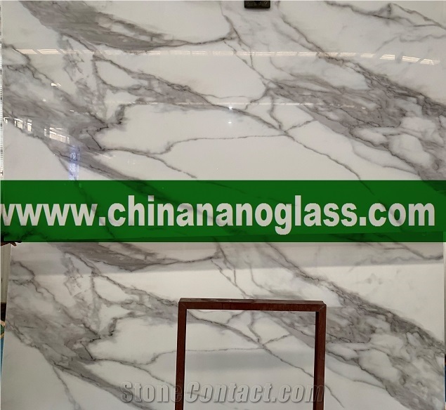 Glass White Nano Glass Panel