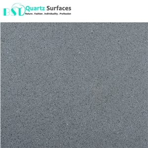 Honed Finish Quartz Stone with Concrete Surfaces