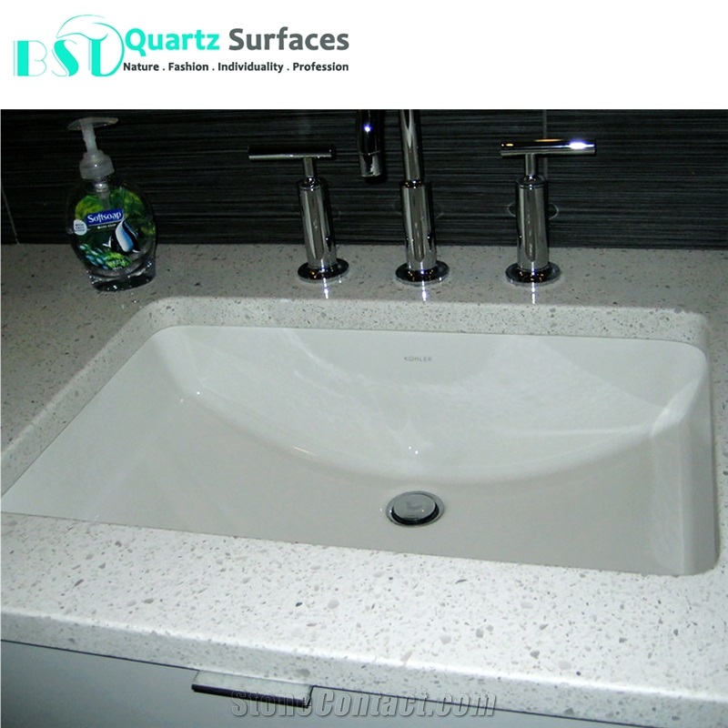Prefabricated Solid Surface Quartz Countertop