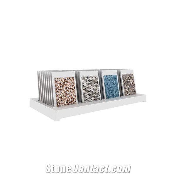 Simple Mdf Mosaic Tile Board Display Stand
