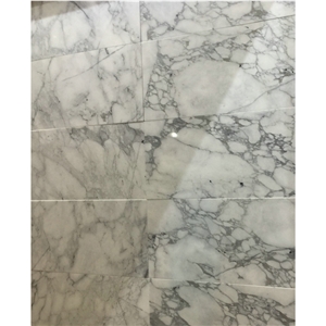 Carrara Big White Flower Marble Stone Thin Tiles