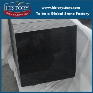 Mongolia Black Granite Flooring Tile