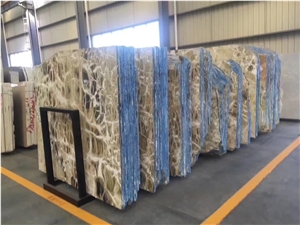 Multi-Green Marble Slabs Offer