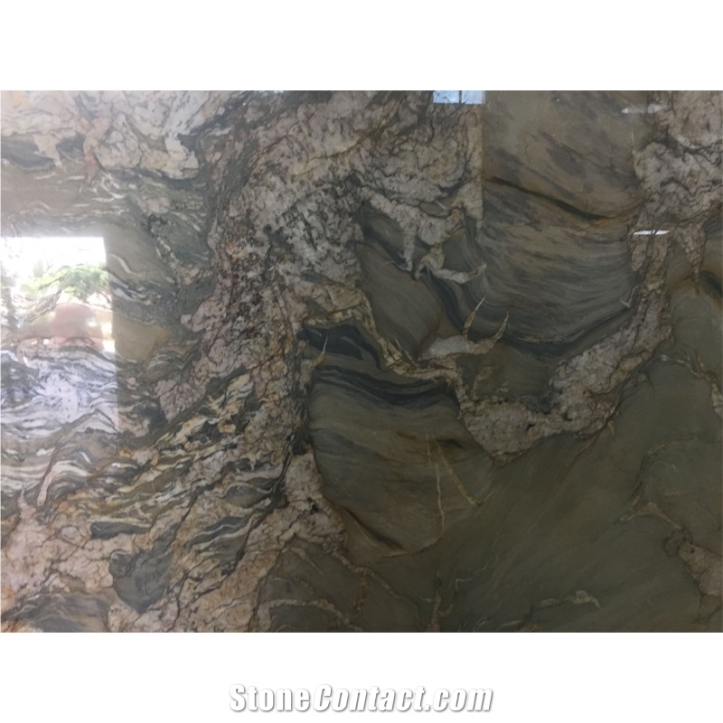Brazil Brown Fusion Quartzite Slab
