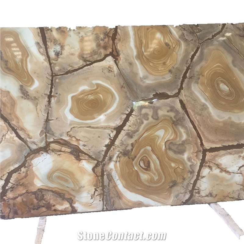 Brazil Gold Agate Quartzite Stone Tiles and Slab