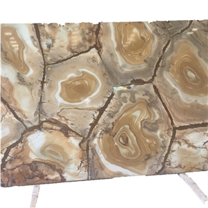 Brazil Gold Agate Quartzite Stone Tiles and Slab