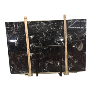 China Century Black Ice Marble Tiles for Sale