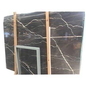 China Low Price Lauren White Gold Marble Tiles