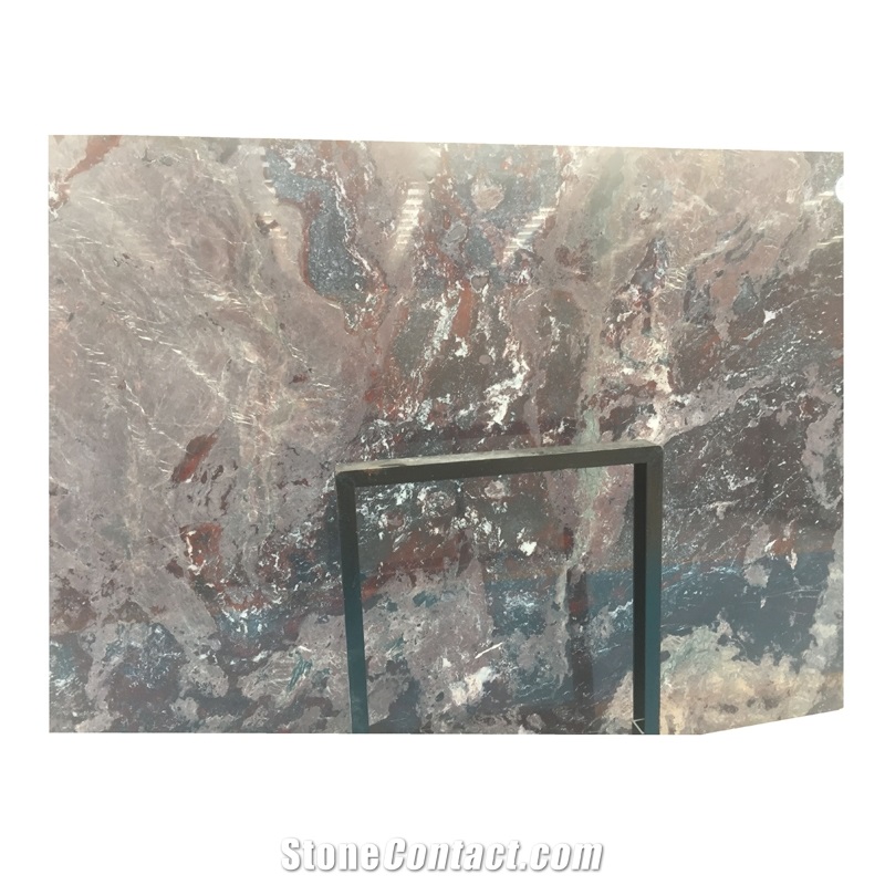 China Northern Spring Purple Marble Tiles