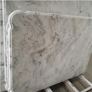 China Polished White Marble Counter Tops