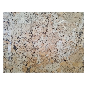Hot Sale Flax Gold Yellow Granite Tiles and Slabs
