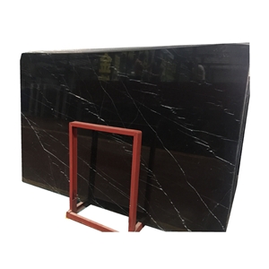 Imported Marquina Black Marble Tiles for Bathroom