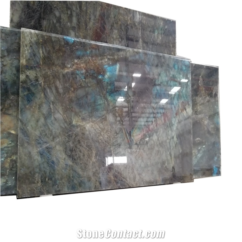 Labradorite Blue Granite Kitchen Stone Countertop