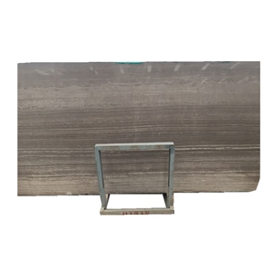 Low Price Chinese Grey Wooden Marble Slabs on Sale