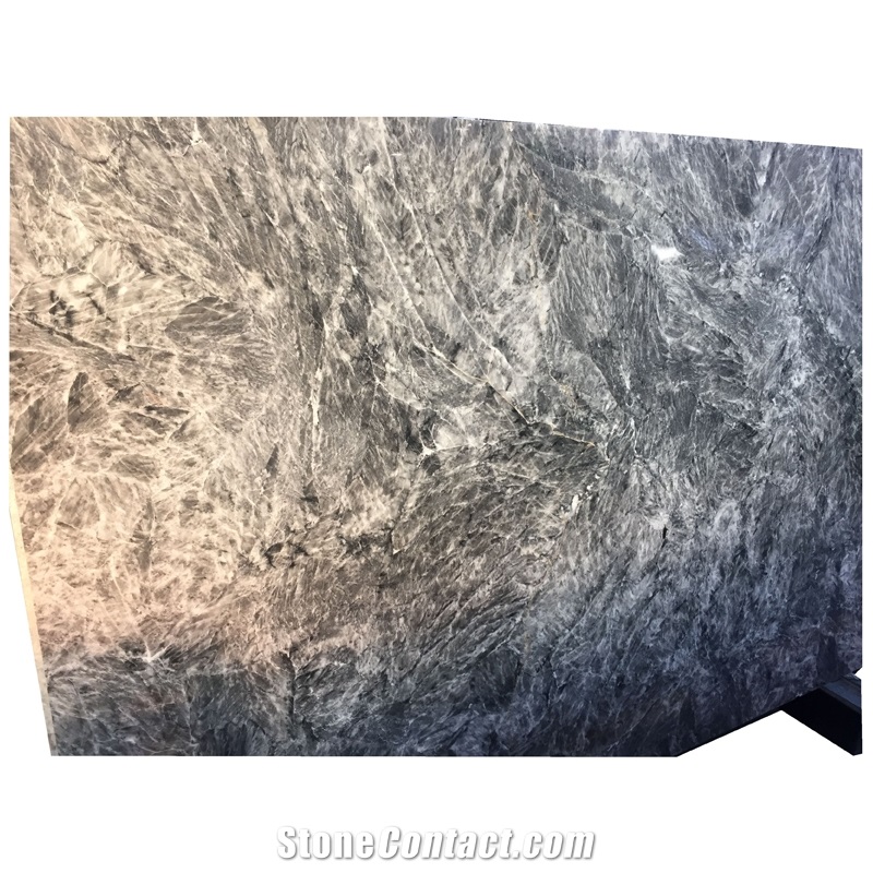 Low Price Snow Mountain Silver Fox Marble Slabs