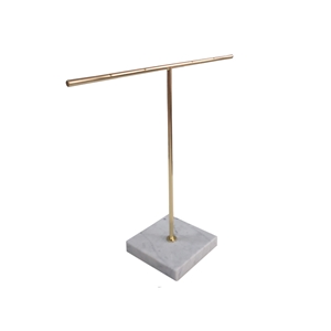 Luxury Rose-Gold Metal Jewelry Display Stand