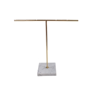 Luxury Rose-Gold Metal Jewelry Display Stand