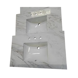 Natural Marble Cut-To-Size White Counter Top