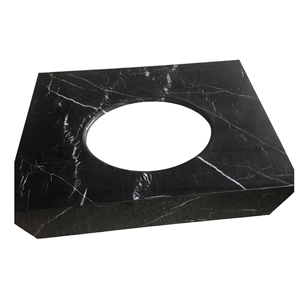 Nero Margiua Black Marble Counter Tops for Bathroom