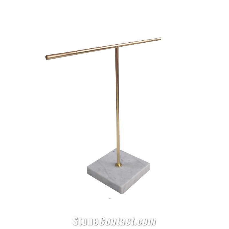 New Style Marble Jewellery Stand , Marble Display