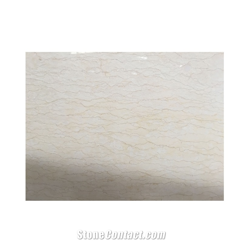 Polished Golden Cream White Marble Slabs Price