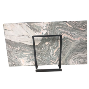 Polished Grey Marble with Beautiful Veins on Sale