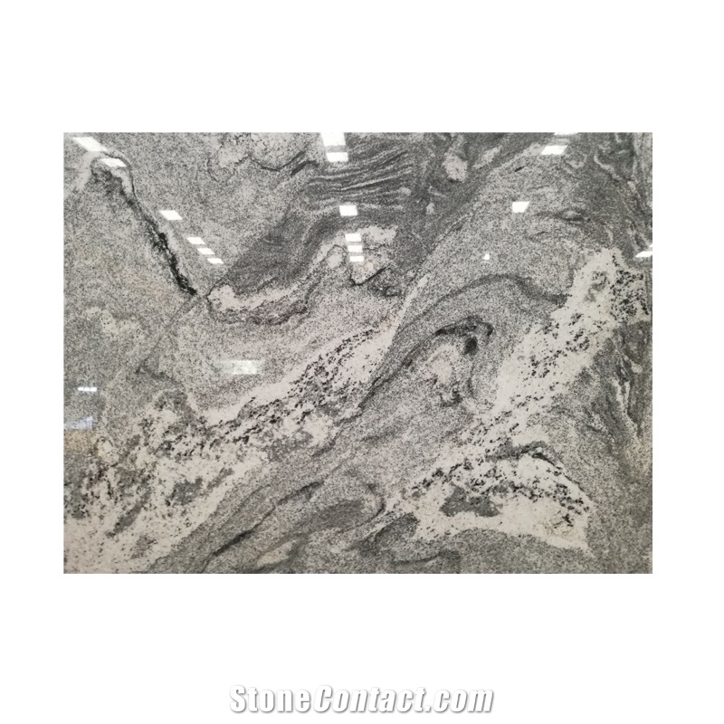 Polished Viscont White Granite Slabs for Bathroom