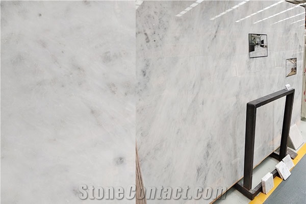 Gentleman White Marble Slab Wholesale Cut to Sizes
