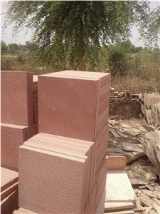 India Red Sandstone Tiles