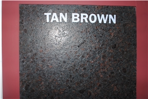 Indian Granite Slabs & Tiles, Tan Brown Granite Slabs & Tiles