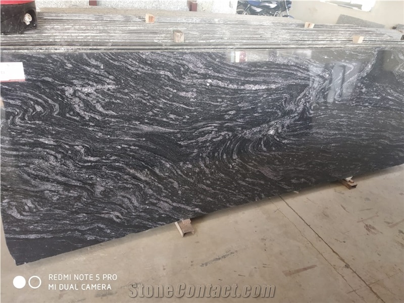 Indian India Silver Waves Granite