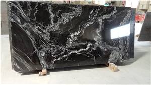 Marquino Black Granite Slabs