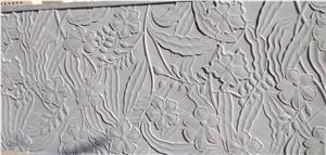 Mint White Sandstone Cnc Wall Panels