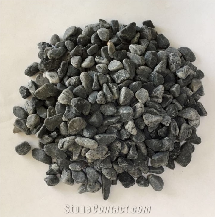 Black Crushed Gravel Stone for Construction