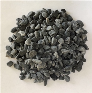 Black Pea Gravel, Small Size Gravel Pebble