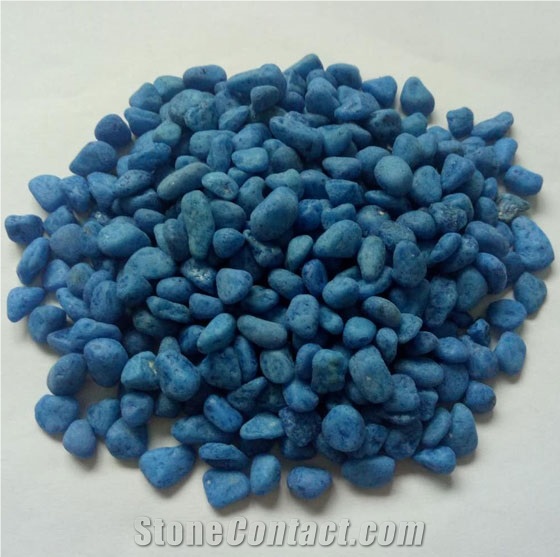 Dyed Color Natural Stone Decoration Gravels