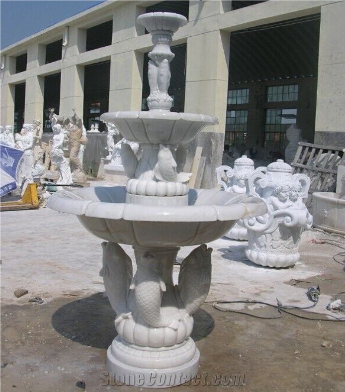 Indoor Marble Stone Water Fountain Water Feature