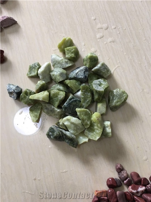 Jade Green Crushed Stone Chips