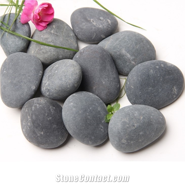Natural Black Pebble Wash Stone