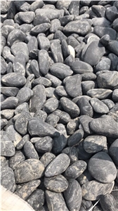 Natural Black Pebble Wash Stone