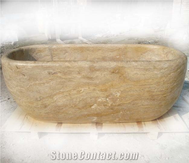 Natural Marble Stone Customized Bathtub