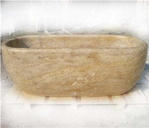 Natural Marble Stone Customized Bathtub
