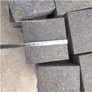 China New G684 Black Granite Setts